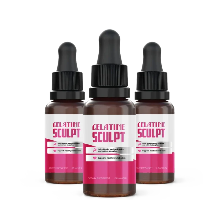 3 bottles of Gelatine Sculpt